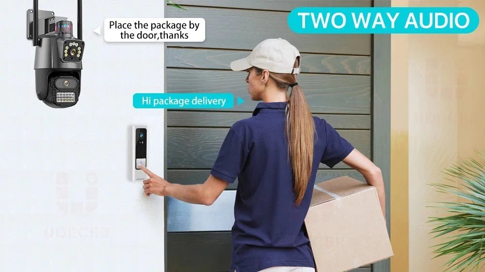 AI Tracking Outdoor PTZ Cameras for Home Security. - Enovarah
