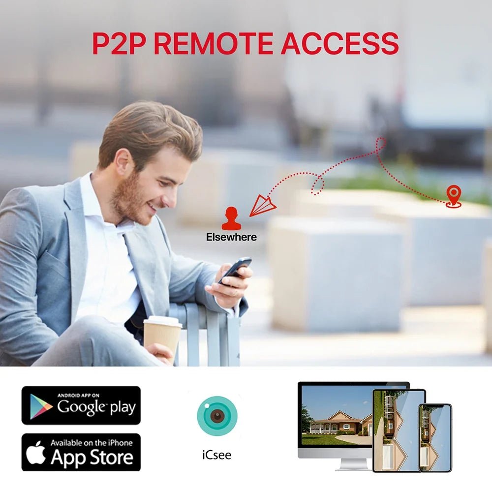 AI Tracking Outdoor PTZ Cameras for Home Security. - Enovarah