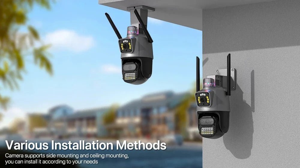 AI Tracking Outdoor PTZ Cameras for Home Security. - Enovarah