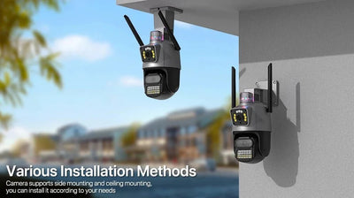 AI Tracking Outdoor PTZ Cameras for Home Security. - Enovarah