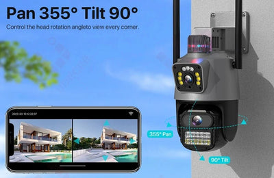 AI Tracking Outdoor PTZ Cameras for Home Security. - Enovarah