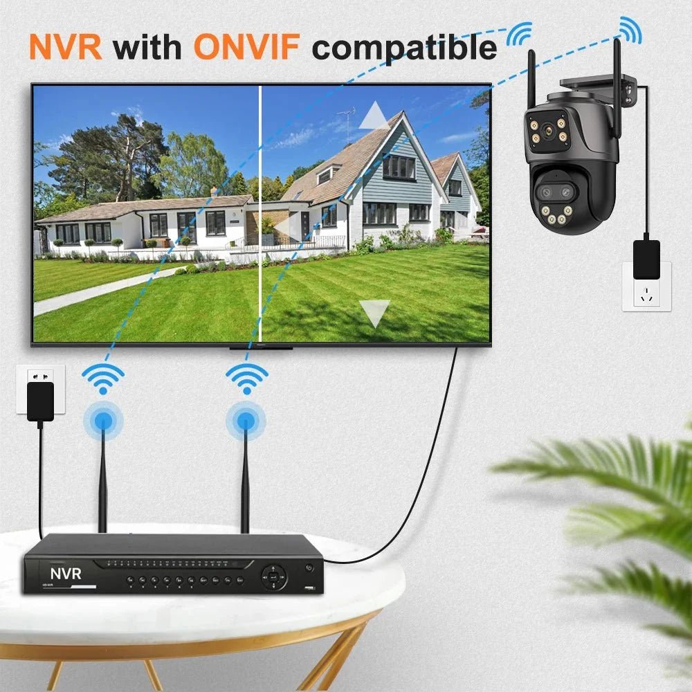 Auto Tracking Outdoor Camera For Home - Enovarah