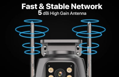 Auto Tracking Outdoor Camera For Home - Enovarah