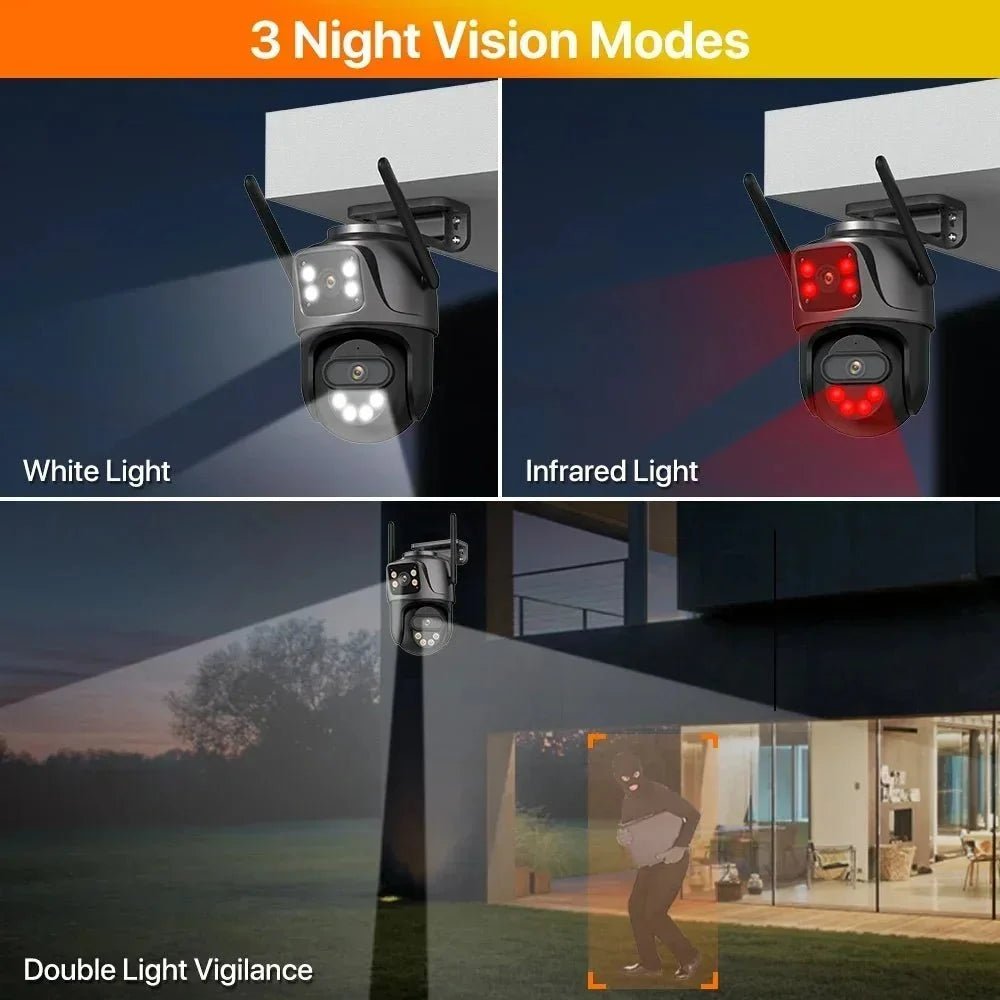 Auto Tracking Outdoor Camera For Home - Enovarah