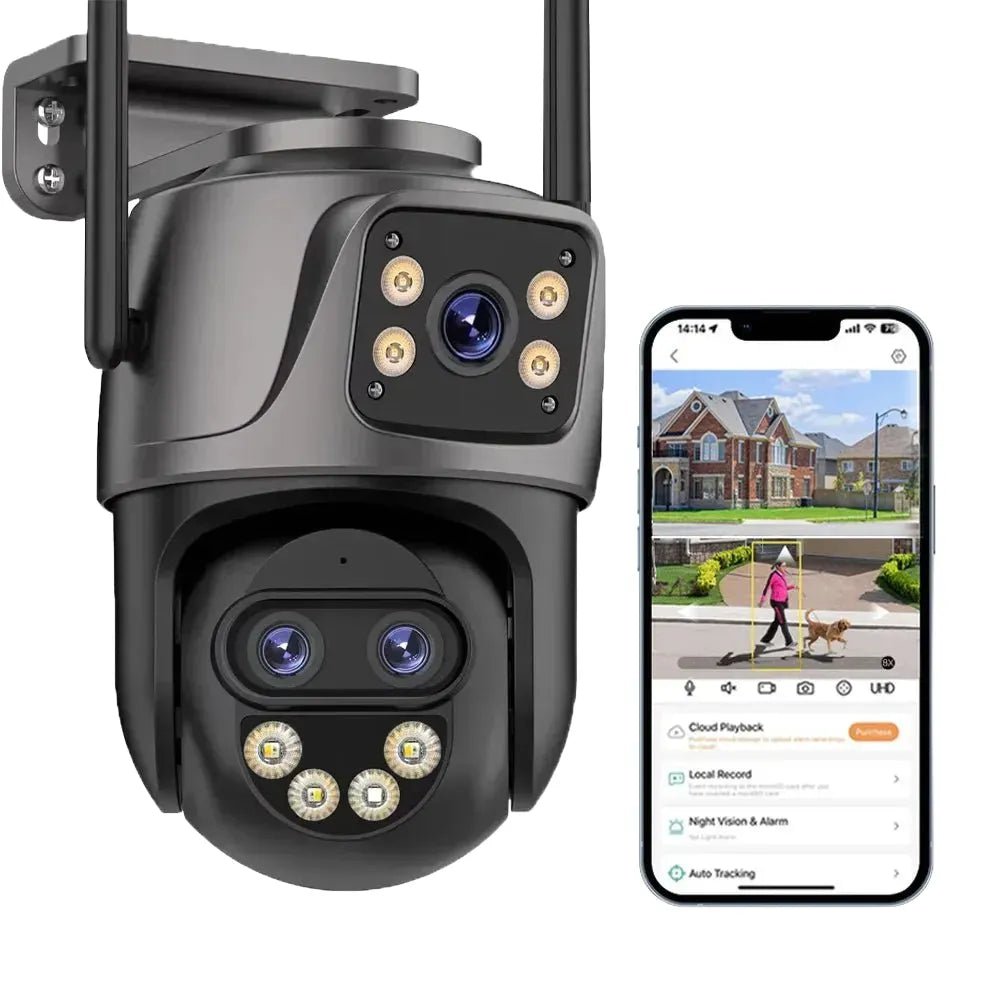 Auto Tracking Outdoor Camera For Home - Enovarah