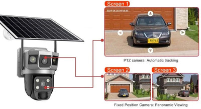 Auto Tracking Outdoor Camera for Homes - Enovarah