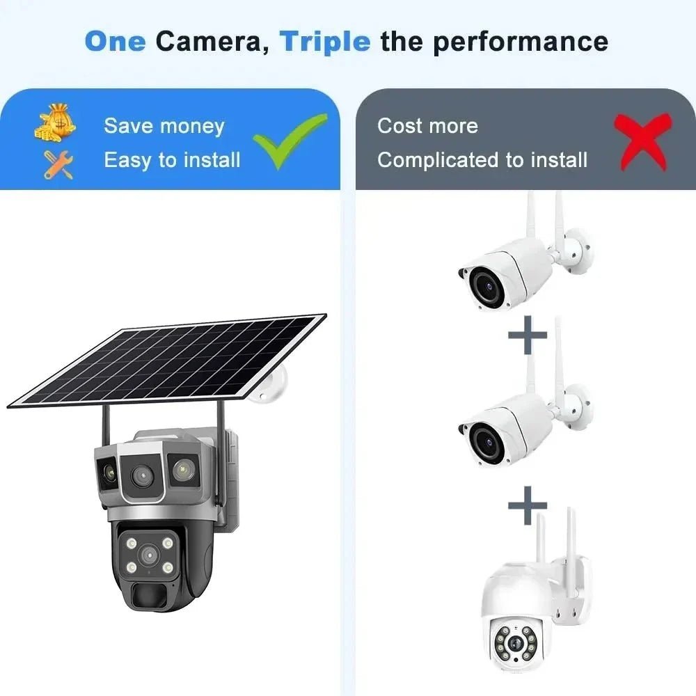 Auto Tracking Outdoor Camera for Homes - Enovarah