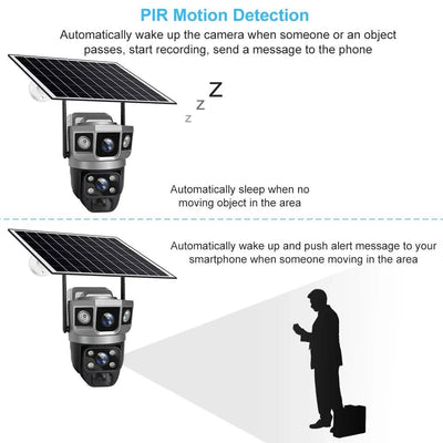 Auto Tracking Outdoor Camera for Homes - Enovarah