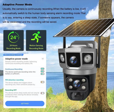 Auto Tracking Outdoor Camera for Homes - Enovarah