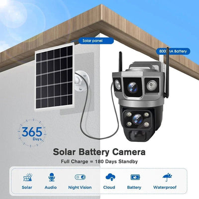 Auto Tracking Outdoor Camera for Homes - Enovarah