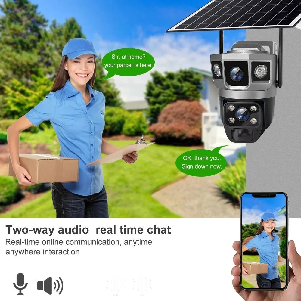 Auto Tracking Outdoor Camera for Homes - Enovarah