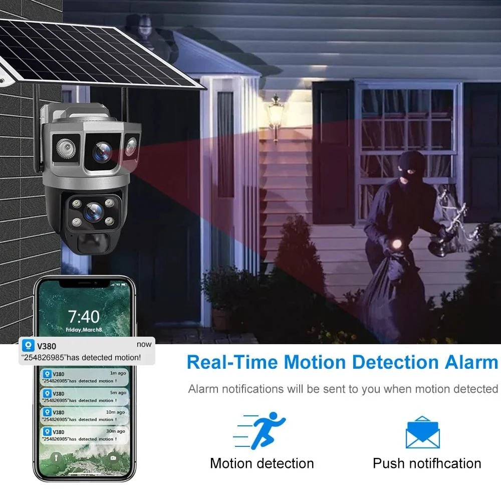 Auto Tracking Outdoor Camera for Homes - Enovarah