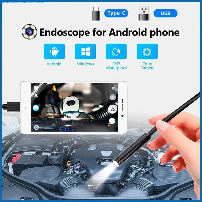 Bright USB Endoscope for Android OTG - Enovarah