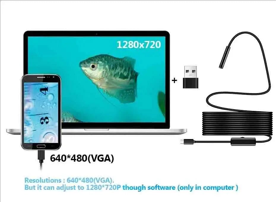 Bright USB Endoscope for Android OTG - Enovarah