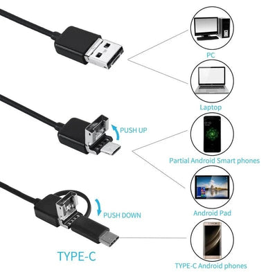 Clear 1080P Endoscope for Android PC - Enovarah