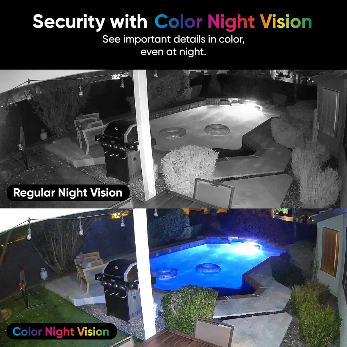 Clear 2.5K Security Camera for Home Use - Enovarah