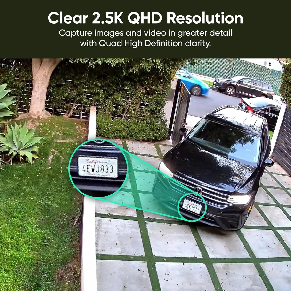 Clear 2.5K Security Camera for Home Use - Enovarah