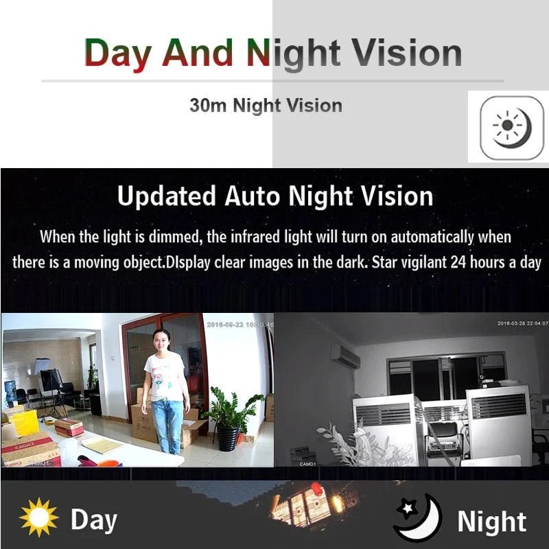 Clear 4K Security Camera for Home Use - Enovarah