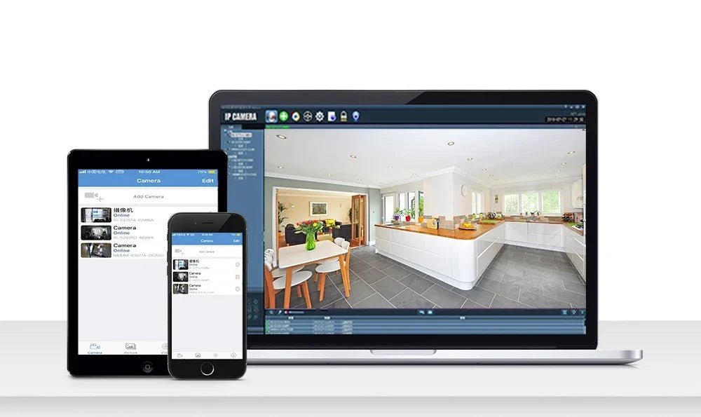 Clear 4MP Outdoor Camera for Home Use - Enovarah