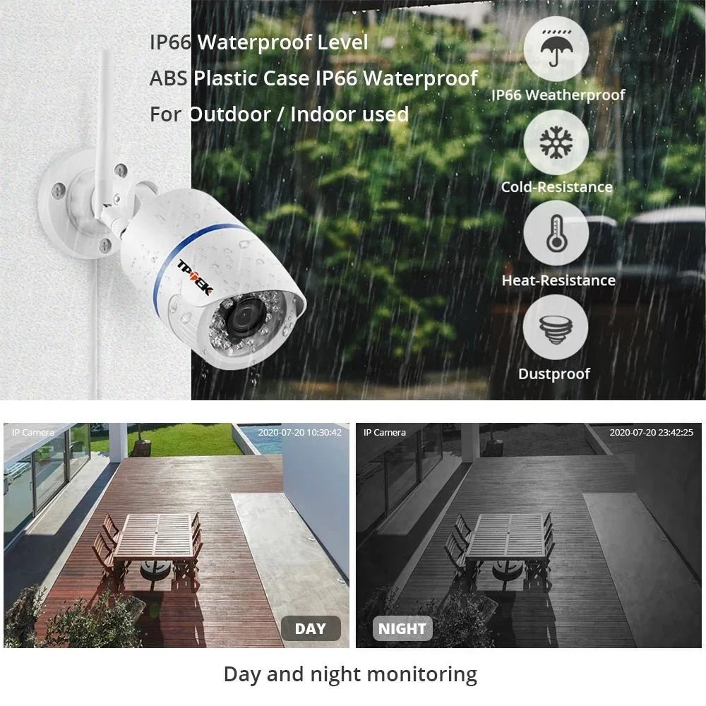 Clear 4MP Outdoor Camera for Home Use - Enovarah