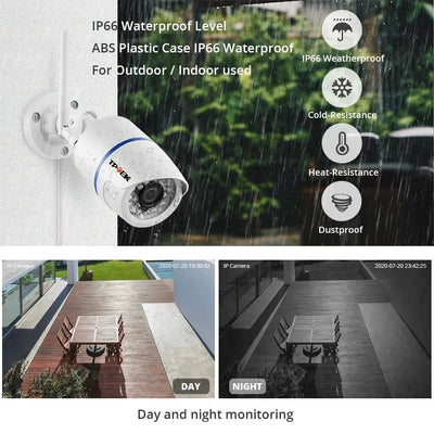Clear 4MP Outdoor Camera for Home Use - Enovarah