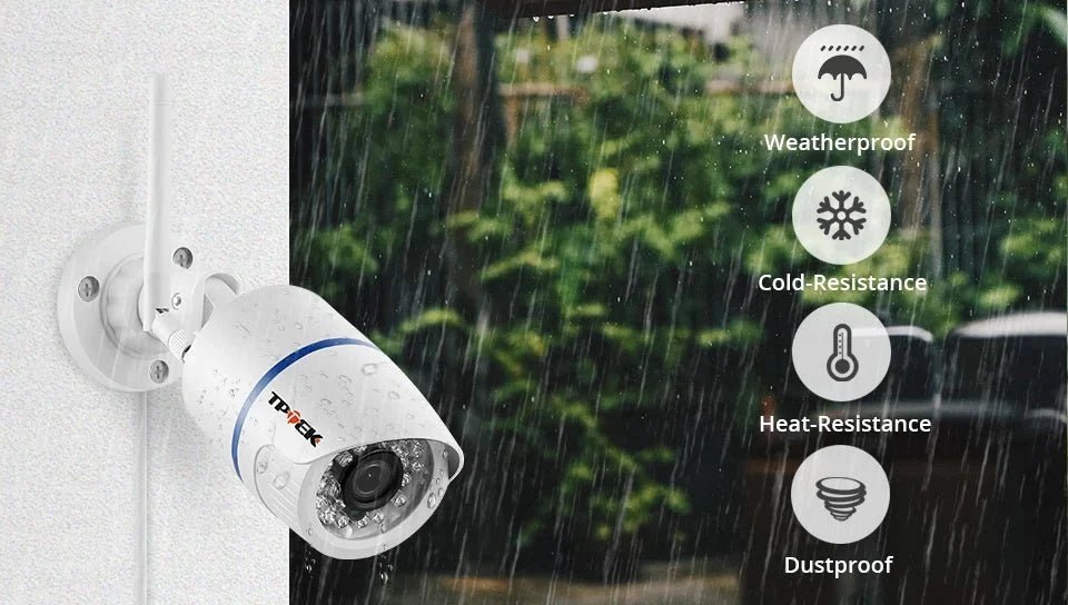 Clear 4MP Outdoor Camera for Home Use - Enovarah