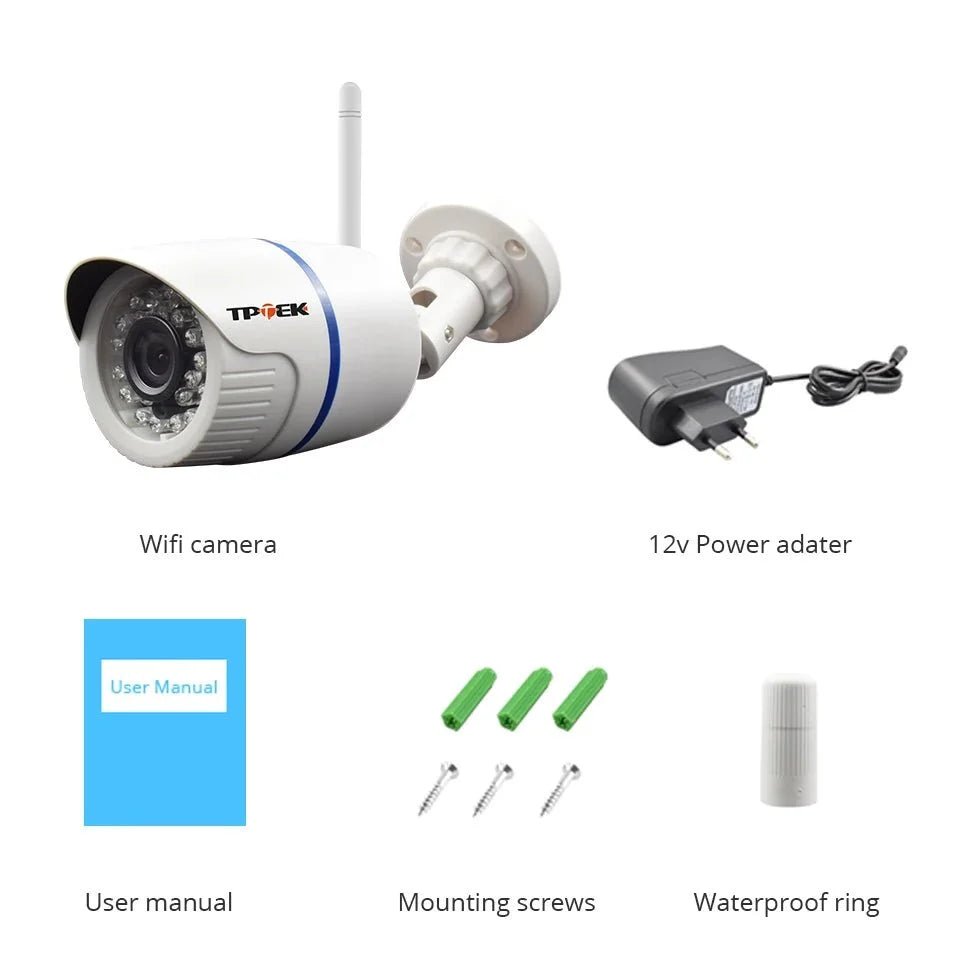 Clear 4MP Outdoor Camera for Home Use - Enovarah