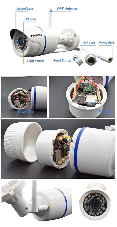 Clear 4MP Outdoor Camera for Home Use - Enovarah