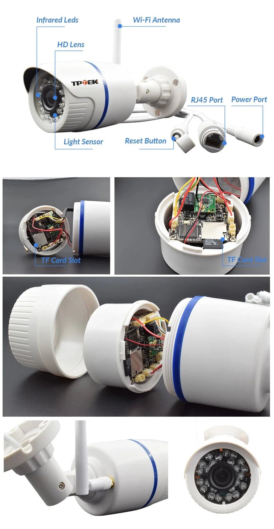 Clear 4MP Outdoor Camera for Home Use - Enovarah