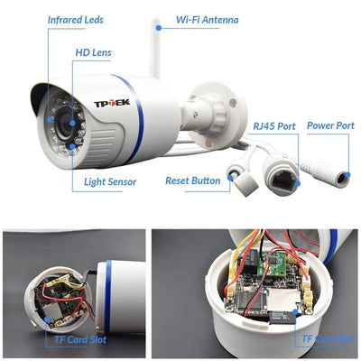 Clear 4MP Outdoor Camera for Home Use - Enovarah
