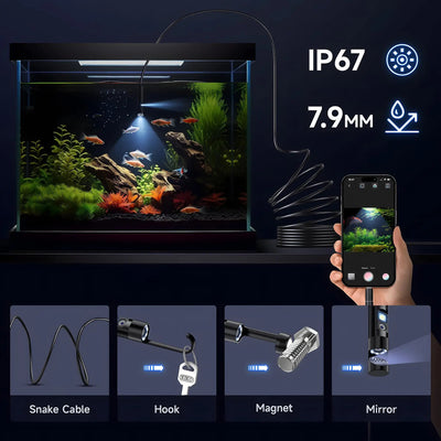 Clear Vision Endoscope for DIY Pros - Enovarah