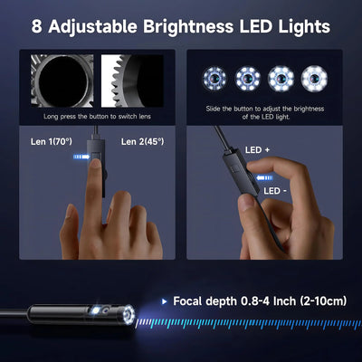 Clear Vision Endoscope for DIY Pros - Enovarah