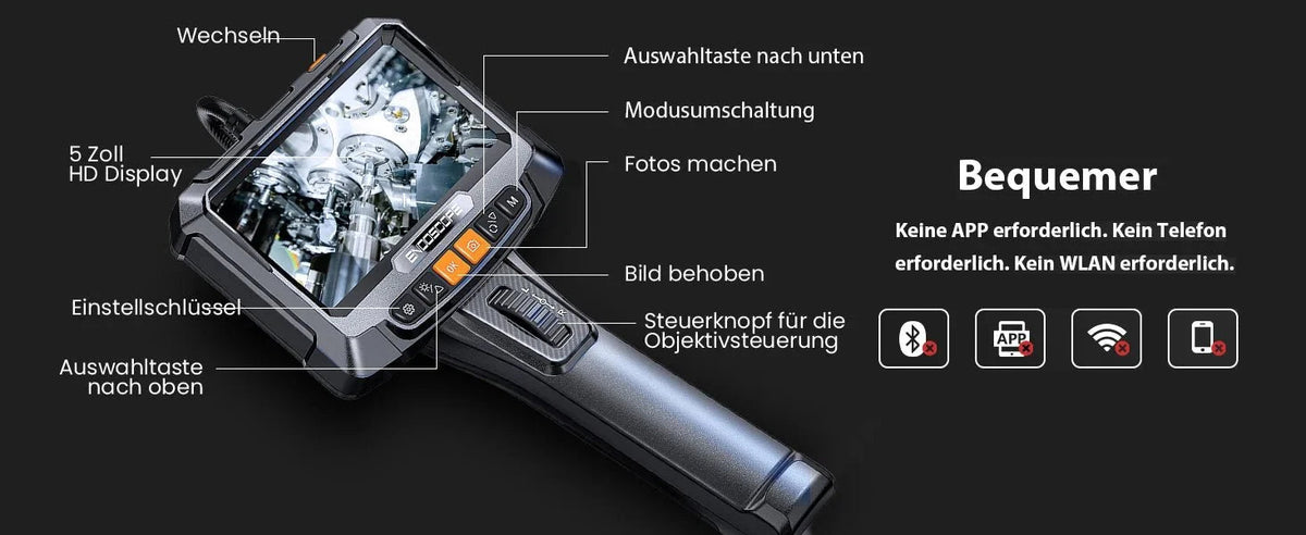 Efficient Inspection Endoscope for Techs - Enovarah