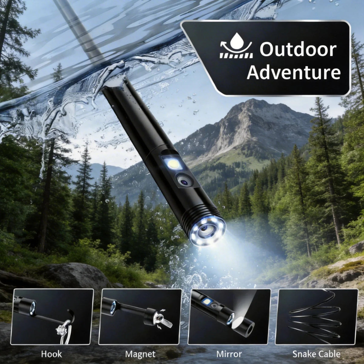 Endoscope Camera for DIY Clear Views - Enovarah