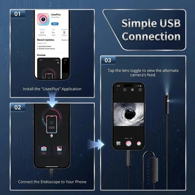 Endoscope Camera for DIY Clear Views - Enovarah