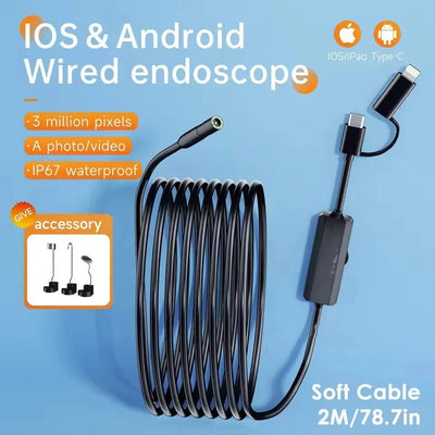 Endoscope for Android iOS See Inside - Enovarah