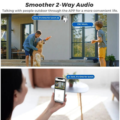 Energy-Saving Outdoor Camera for Home - Enovarah