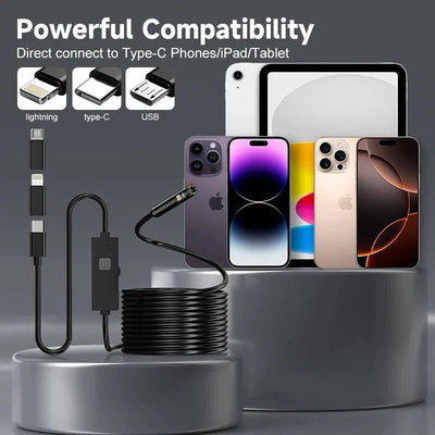 HD 1080P Endoscope for DIY Inspections and Repairs - Enovarah