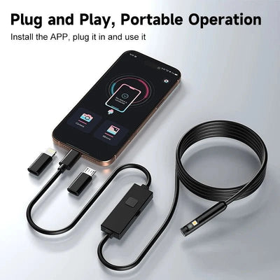 HD 1080P Endoscope for DIY Inspections and Repairs - Enovarah
