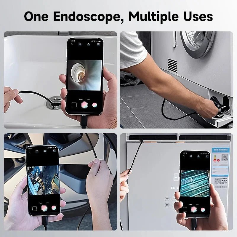 HD 1080P Endoscope for DIY Inspections and Repairs - Enovarah