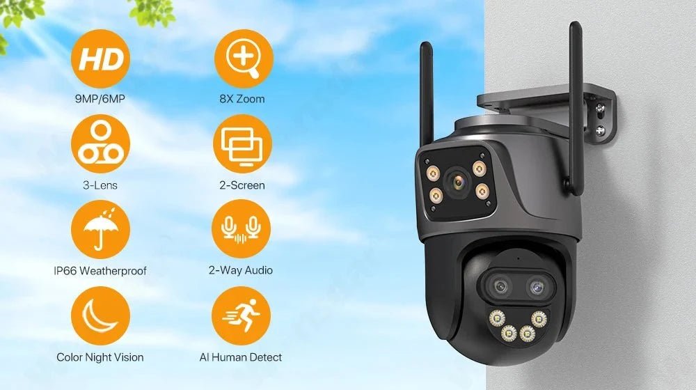 High Detail Outdoor IP Camera For Home - Enovarah