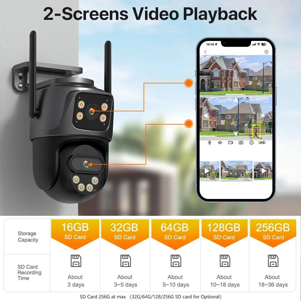 High Detail Outdoor IP Camera For Home - Enovarah