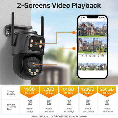 High Detail Outdoor IP Camera For Home - Enovarah