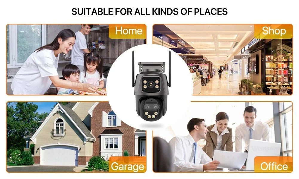 High Detail Outdoor IP Camera For Home - Enovarah