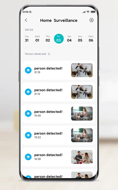 Indoor Camera for Families Smart Alerts - Enovarah