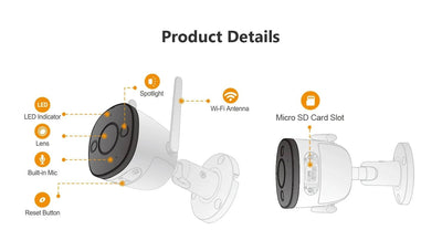 Next-Generation Smart Outdoor Security Camera for Homes - Enovarah