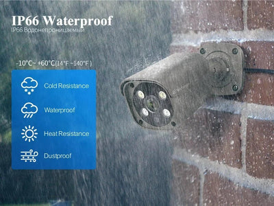 Outdoor AI Camera With Two-Way Audio - Enovarah