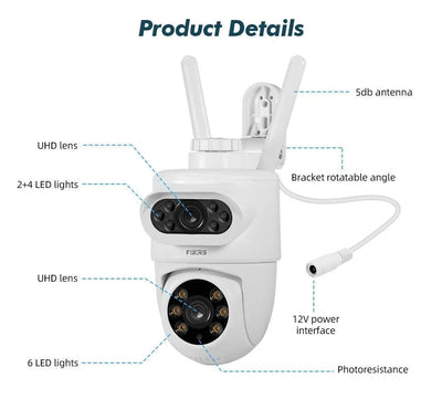 Outdoor Ip Camera for Home Security - Enovarah