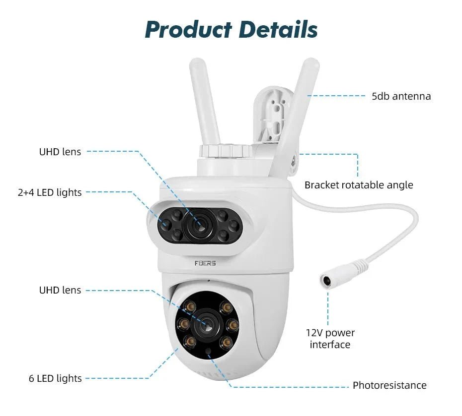 Outdoor Ip Camera for Home Security - Enovarah