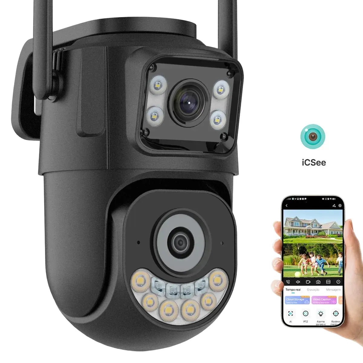 Outdoor Security Cam for Auto Tracking - Enovarah